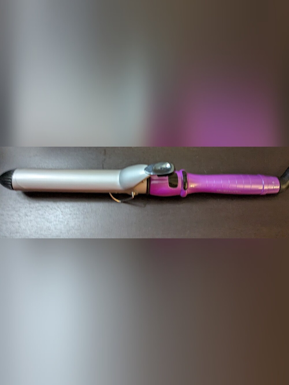 Tru Beauty Plum Purple Curling Iron Curling Wand